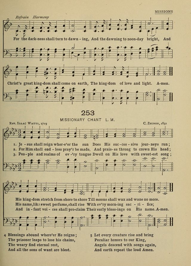 Hymns and Tunes for Schools page 249