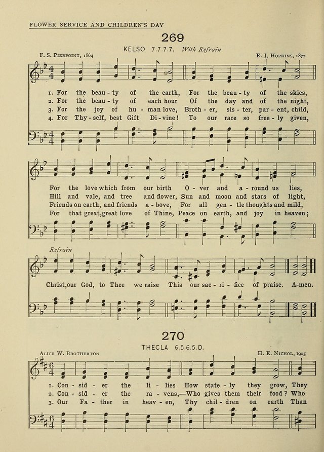 Hymns and Tunes for Schools page 264