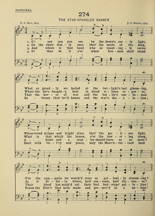 Hymns and Tunes for Schools page 268