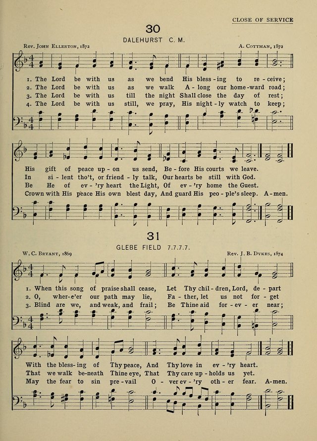 Hymns and Tunes for Schools page 27