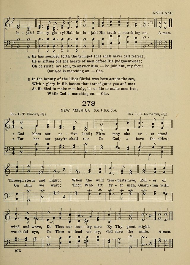 Hymns and Tunes for Schools page 273