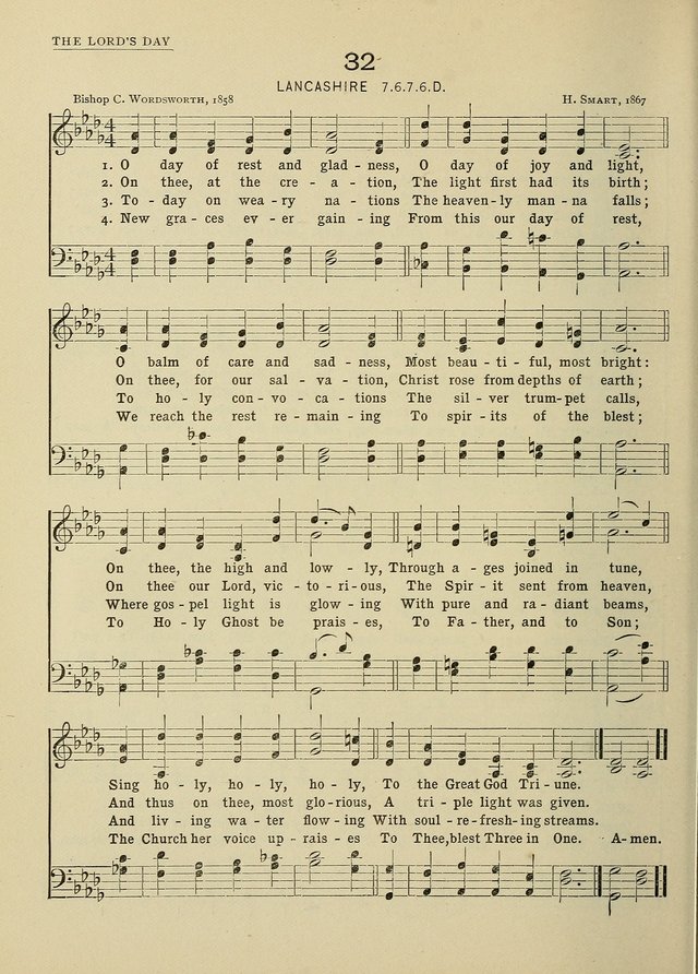 Hymns and Tunes for Schools page 28