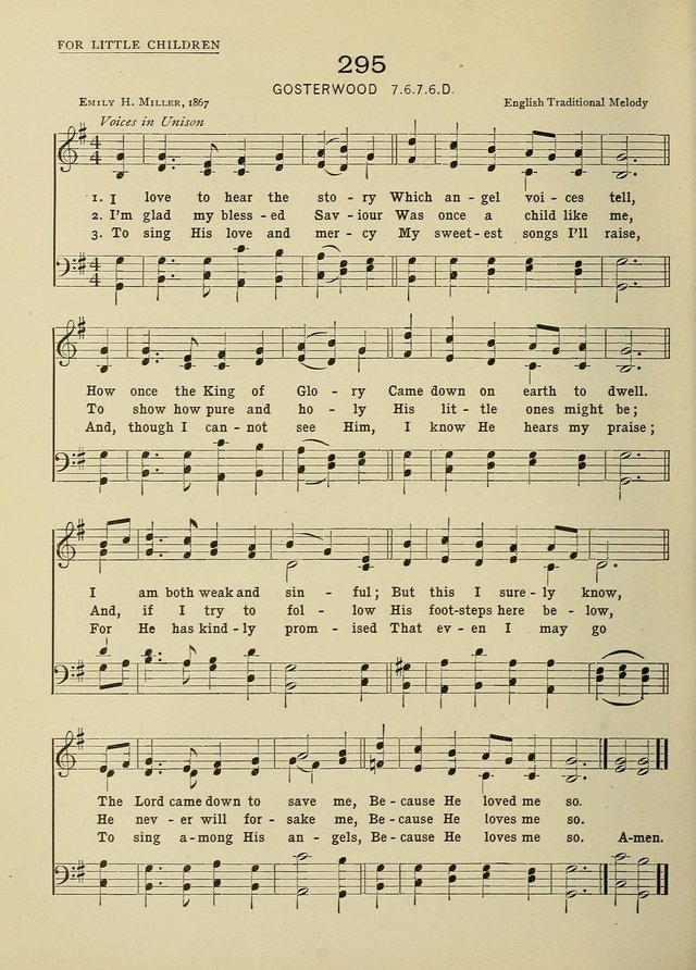 Hymns and Tunes for Schools page 288