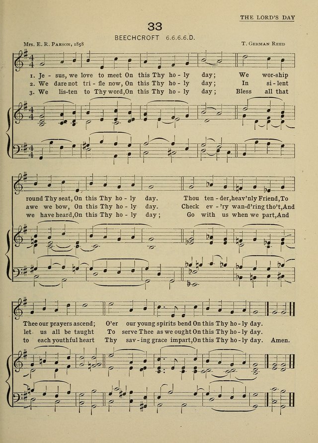 Hymns and Tunes for Schools page 29