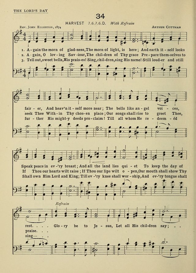 Hymns and Tunes for Schools page 30