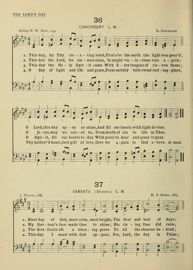 Hymns and Tunes for Schools page 32