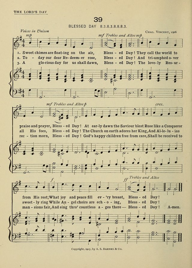 Hymns and Tunes for Schools page 34