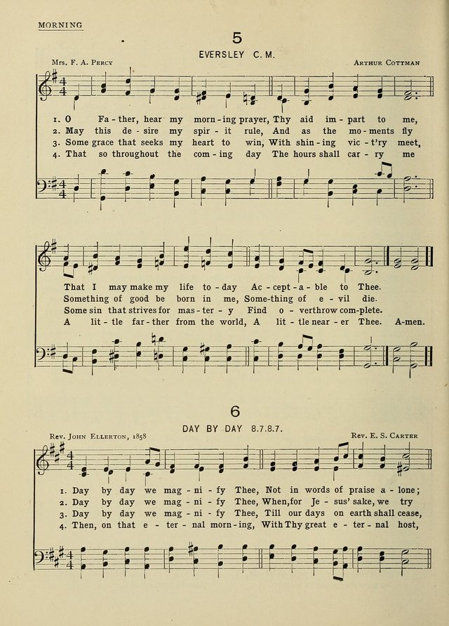 Hymns and Tunes for Schools page 4