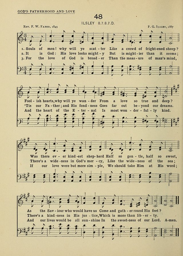 Hymns and Tunes for Schools page 44