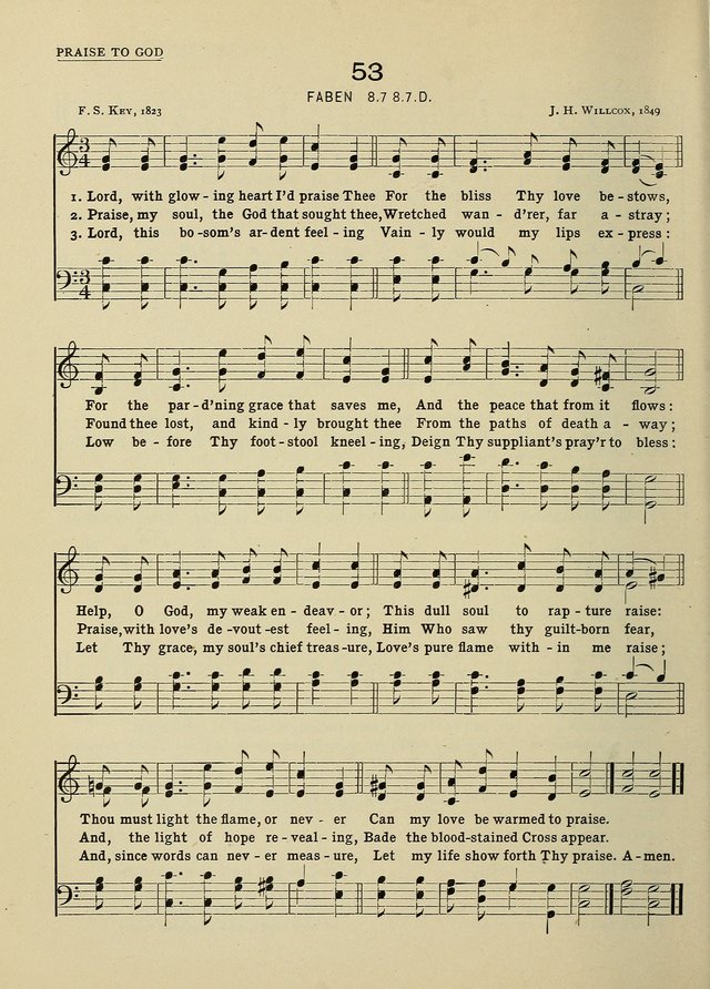 Hymns and Tunes for Schools page 48
