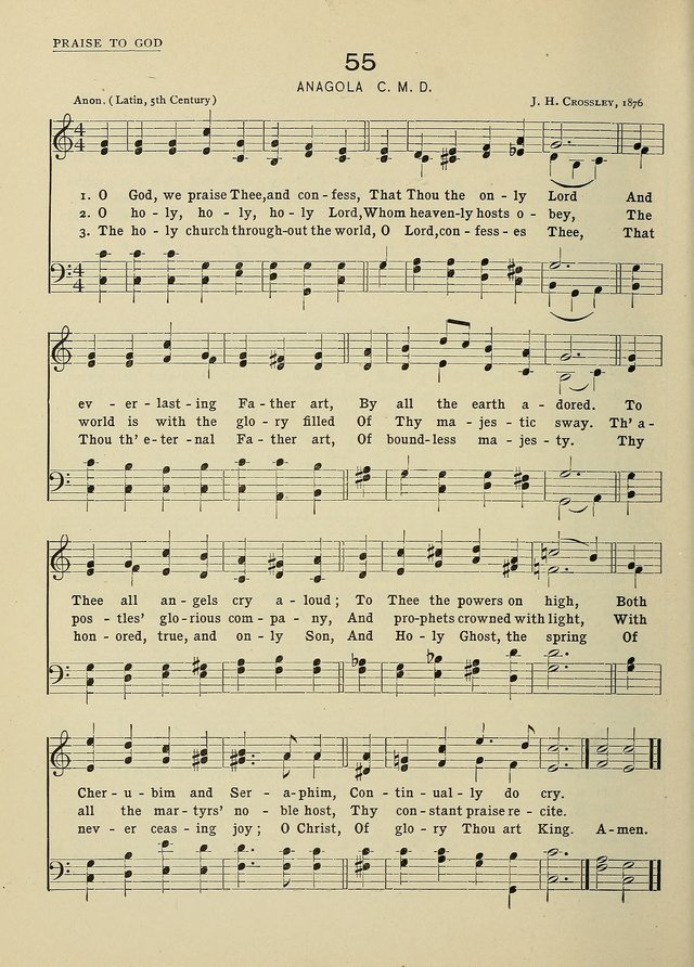 Hymns and Tunes for Schools page 50