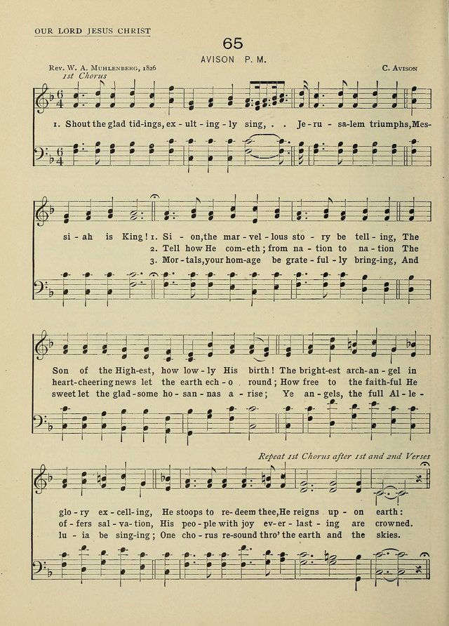 Hymns and Tunes for Schools page 60