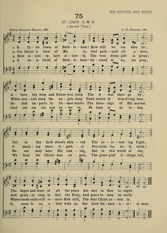 Hymns and Tunes for Schools page 73