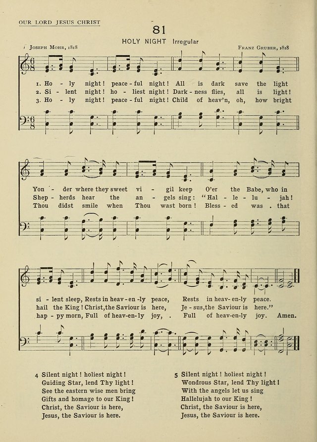 Hymns and Tunes for Schools page 82