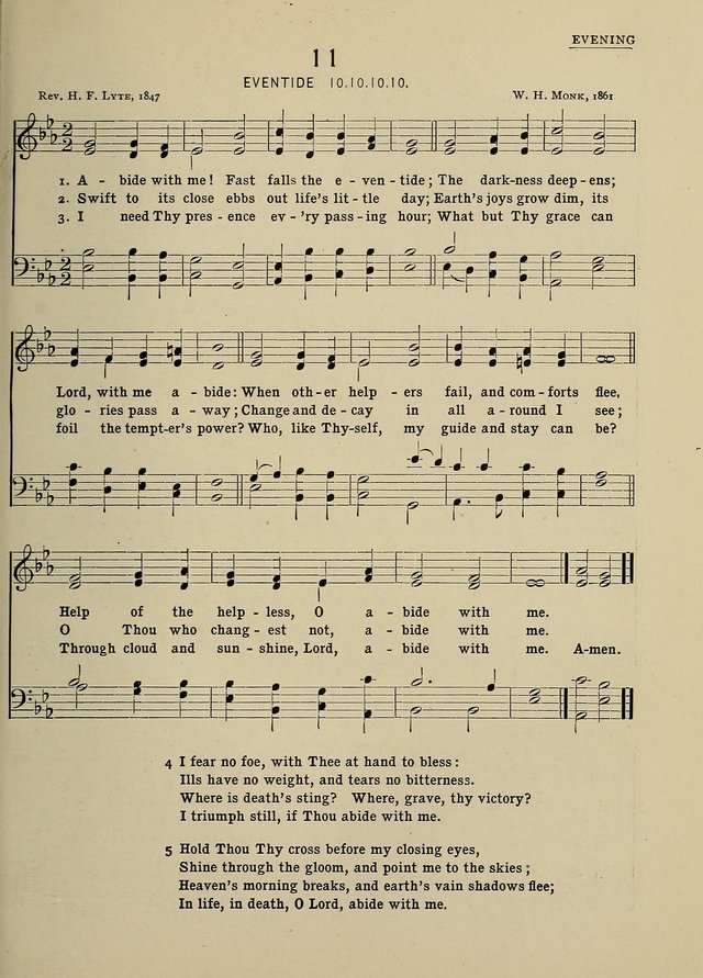 Hymns and Tunes for Schools page 9