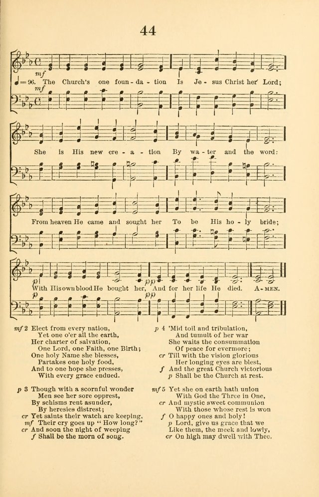 Hymns with Tunes to accompany Hymns and Prayers for the use of the Army and Navy page 46