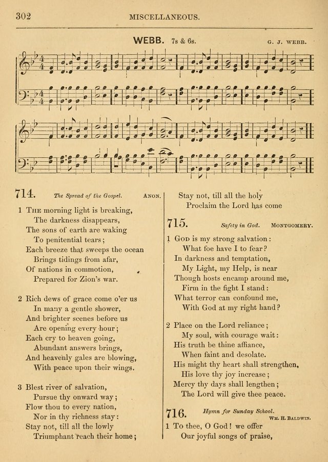 Hymn and Tune Book, for the Church and the Home page 343