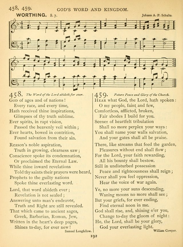 Hymn and Tune Book for the Church and the Home. (Rev. ed.) page 195