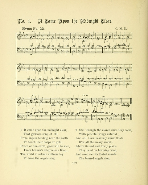 Hymn Tunes: being further contributions to the hymnody of the church page 10