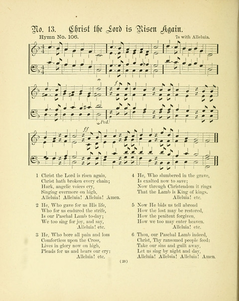 Hymn Tunes: being further contributions to the hymnody of the church page 20