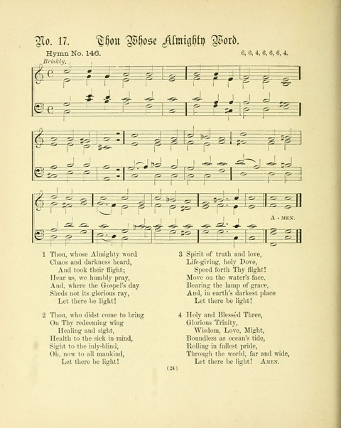 Hymn Tunes: being further contributions to the hymnody of the church page 24