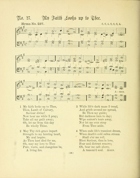 Hymn Tunes: being further contributions to the hymnody of the church page 34