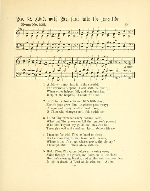 Hymn Tunes: being further contributions to the hymnody of the church page 39