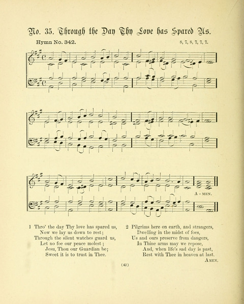 Hymn Tunes: being further contributions to the hymnody of the church page 42