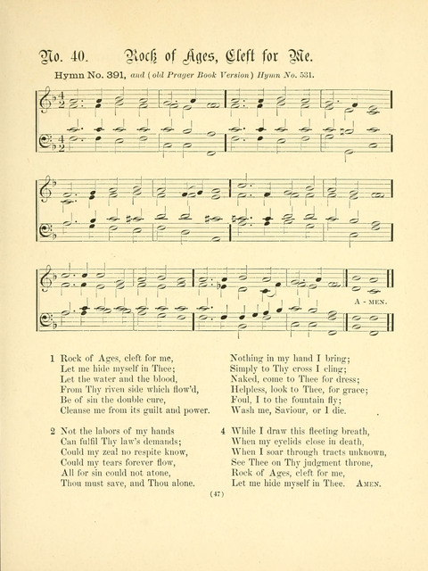 Hymn Tunes: being further contributions to the hymnody of the church page 47