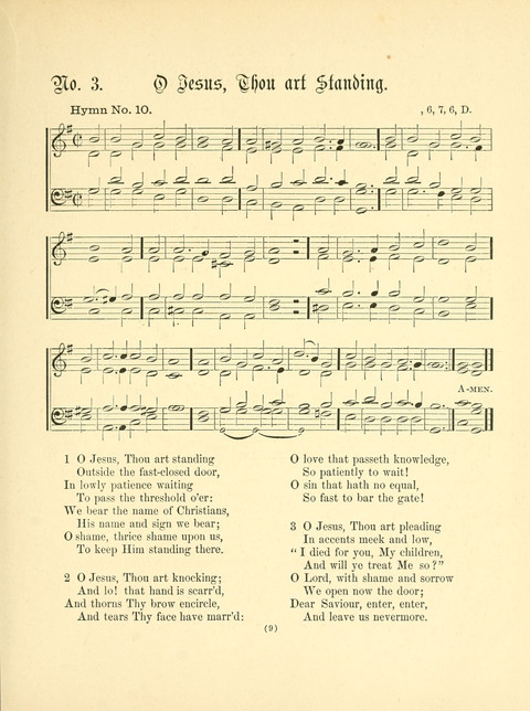 Hymn Tunes: being further contributions to the hymnody of the church page 9