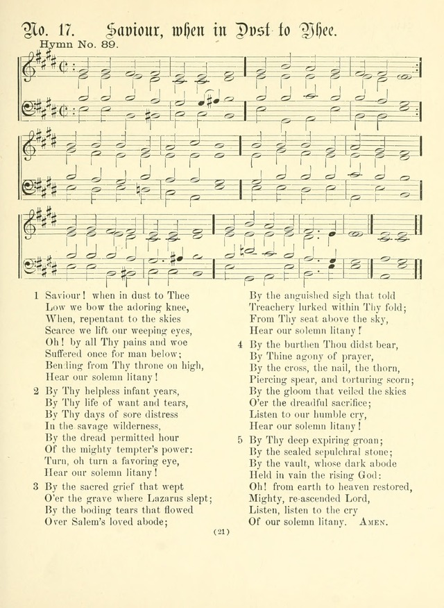 Hymn Tunes: being further contributions to the hymnody of the church page 21