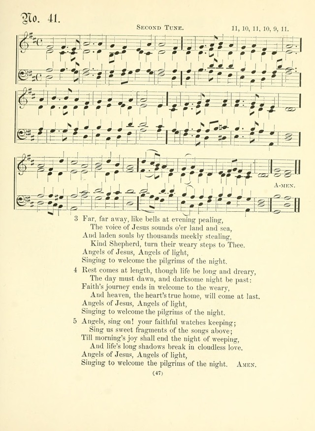 Hymn Tunes: being further contributions to the hymnody of the church page 47