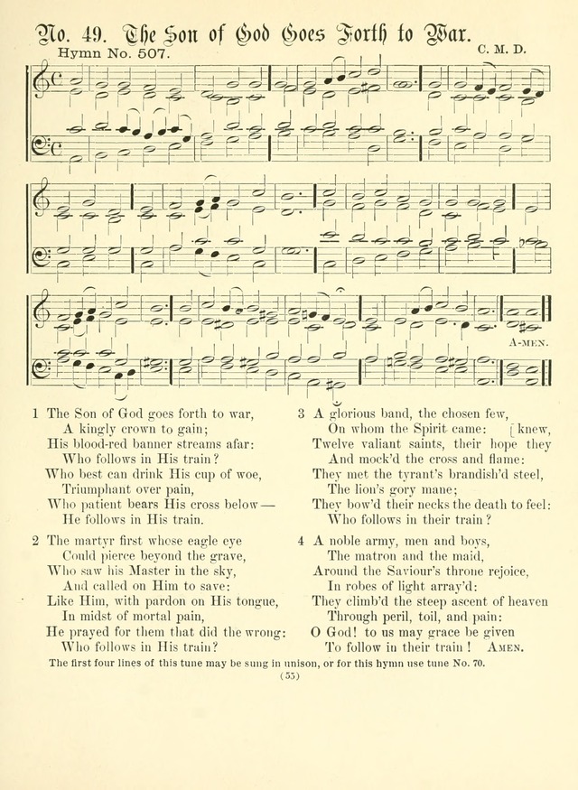 Hymn Tunes: being further contributions to the hymnody of the church page 55