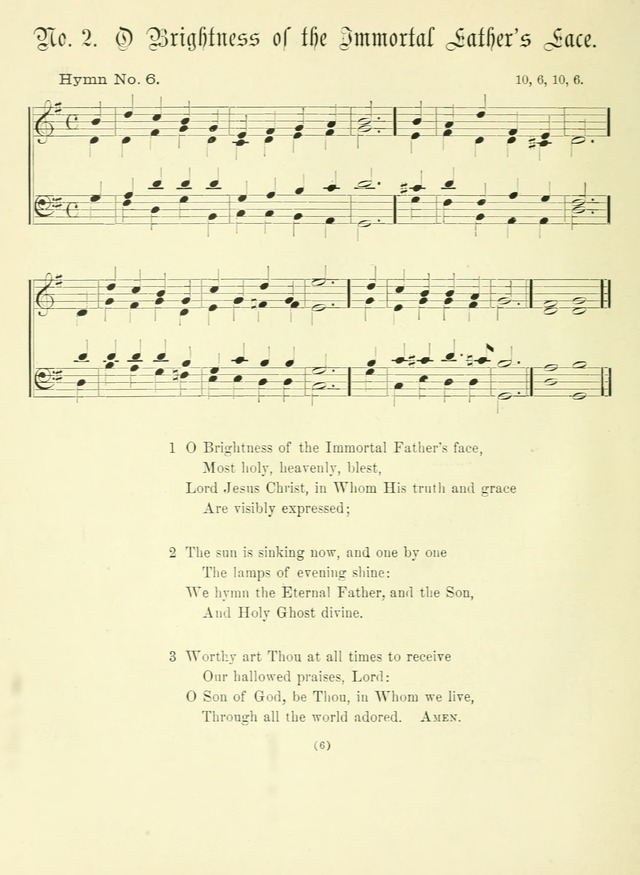 Hymn Tunes: being further contributions to the hymnody of the church page 6