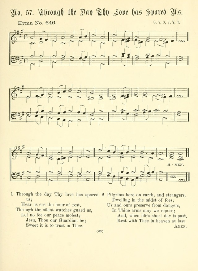 Hymn Tunes: being further contributions to the hymnody of the church page 63