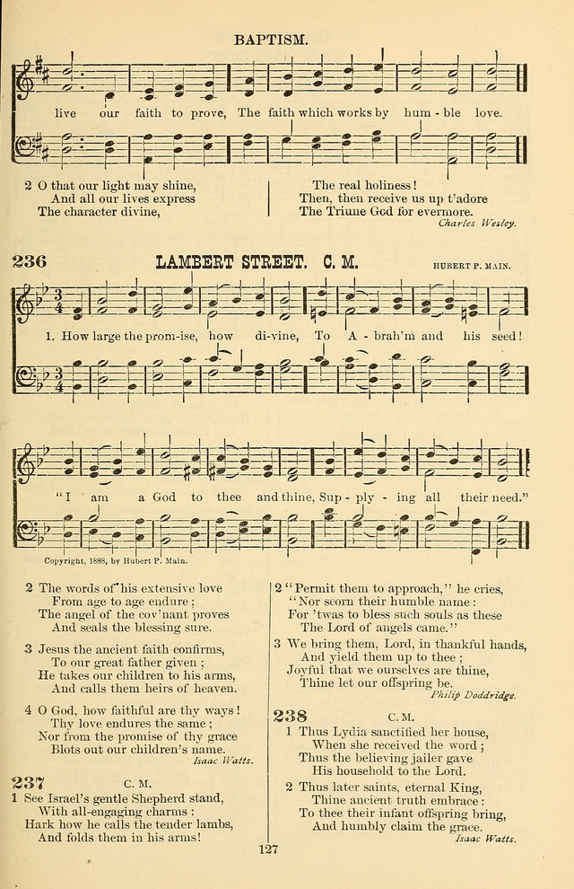 Hymn and Tune Book of the Methodist Episcopal Church, South (Round Note Ed.) page 127