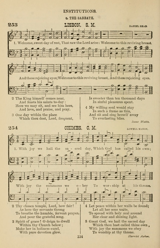 Hymn and Tune Book of the Methodist Episcopal Church, South (Round Note Ed.) page 134