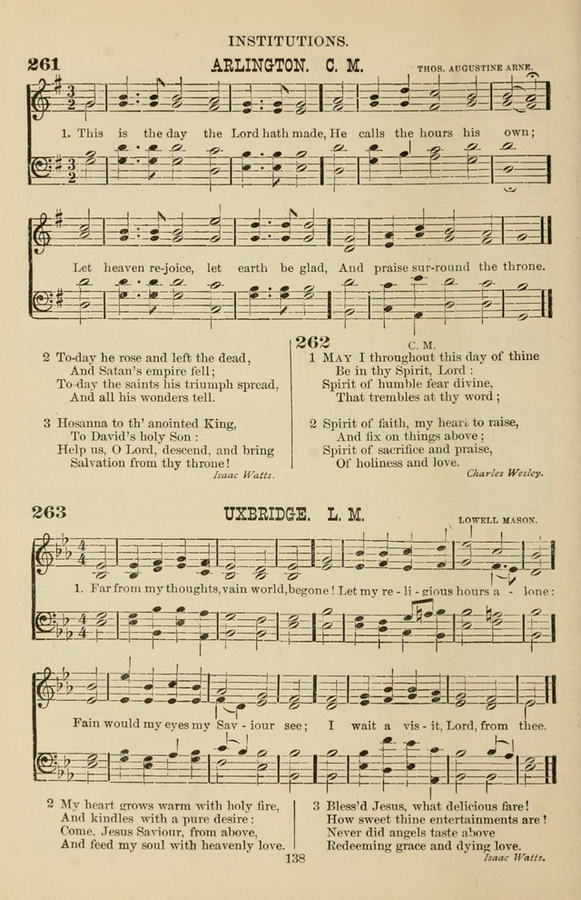 Hymn and Tune Book of the Methodist Episcopal Church, South (Round Note Ed.) page 138