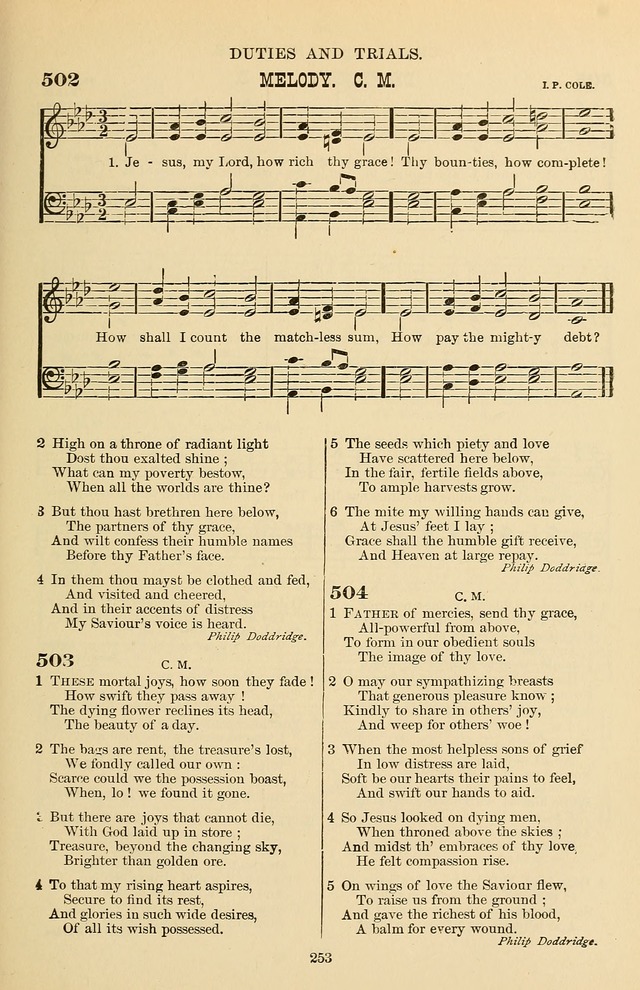 Hymn and Tune Book of the Methodist Episcopal Church, South (Round Note Ed.) page 253