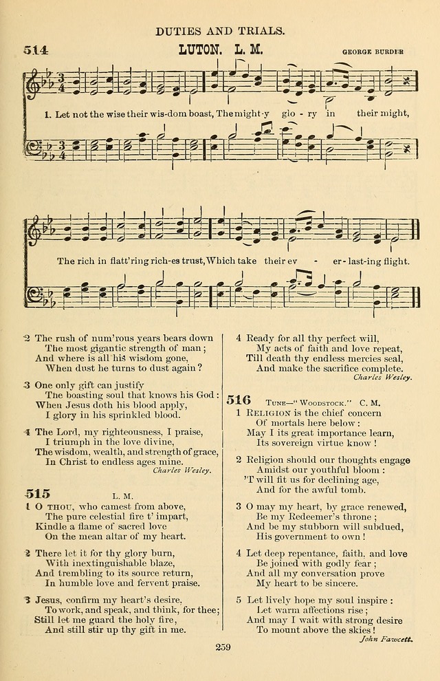 Hymn and Tune Book of the Methodist Episcopal Church, South (Round Note Ed.) page 259