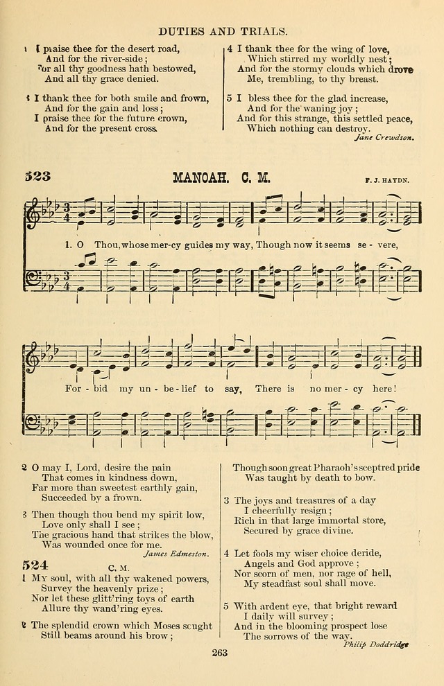Hymn and Tune Book of the Methodist Episcopal Church, South (Round Note Ed.) page 263