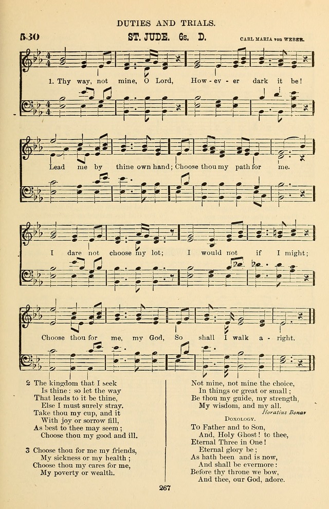 Hymn and Tune Book of the Methodist Episcopal Church, South (Round Note Ed.) page 267