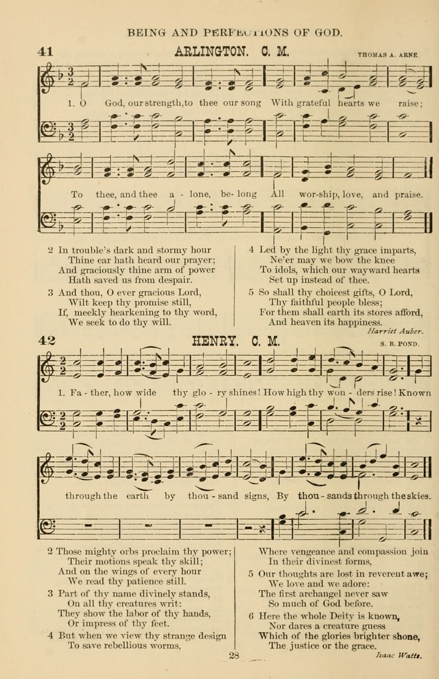 Hymn and Tune Book of the Methodist Episcopal Church, South (Round Note Ed.) page 28