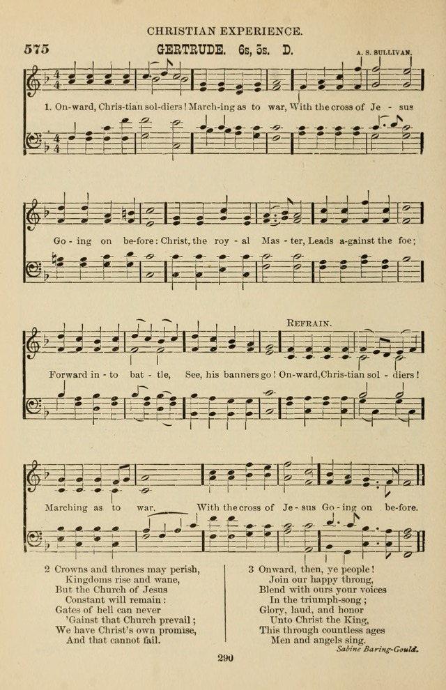 Hymn and Tune Book of the Methodist Episcopal Church, South (Round Note Ed.) page 290