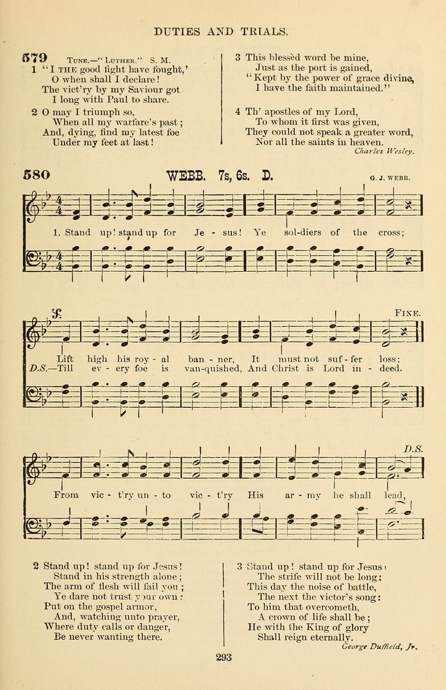 Hymn and Tune Book of the Methodist Episcopal Church, South (Round Note Ed.) page 293