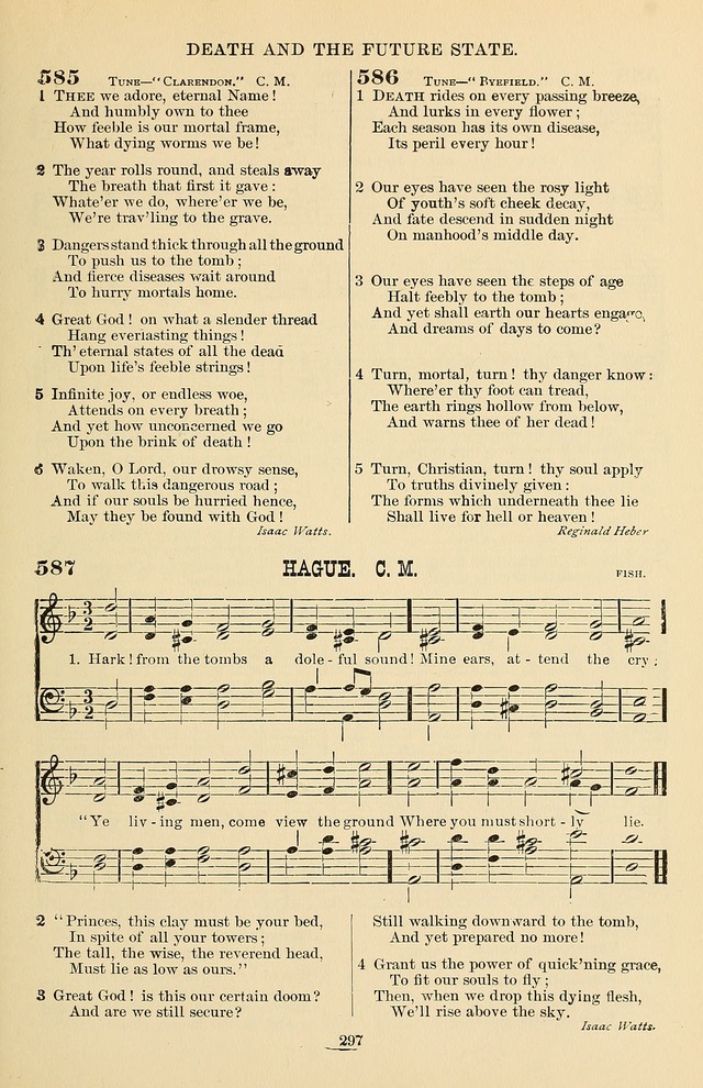 Hymn and Tune Book of the Methodist Episcopal Church, South (Round Note Ed.) page 297