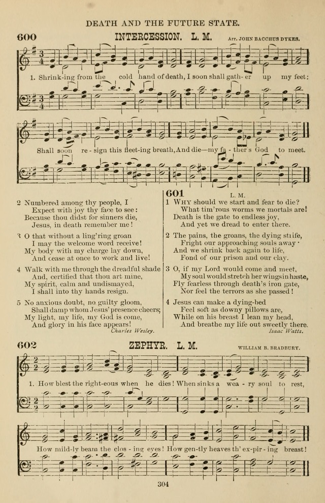Hymn and Tune Book of the Methodist Episcopal Church, South (Round Note Ed.) page 304