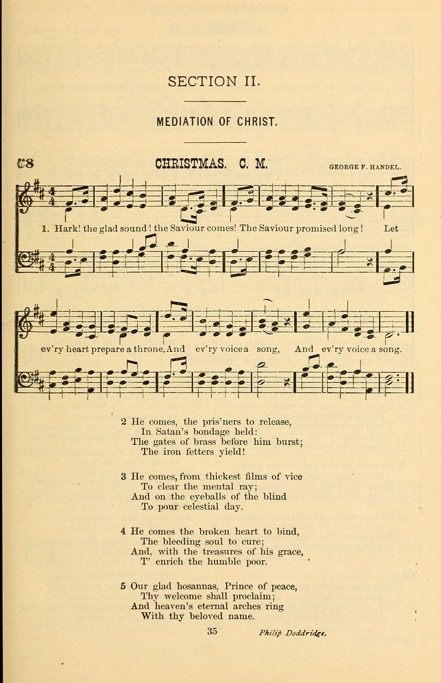 Hymn and Tune Book of the Methodist Episcopal Church, South (Round Note Ed.) page 35