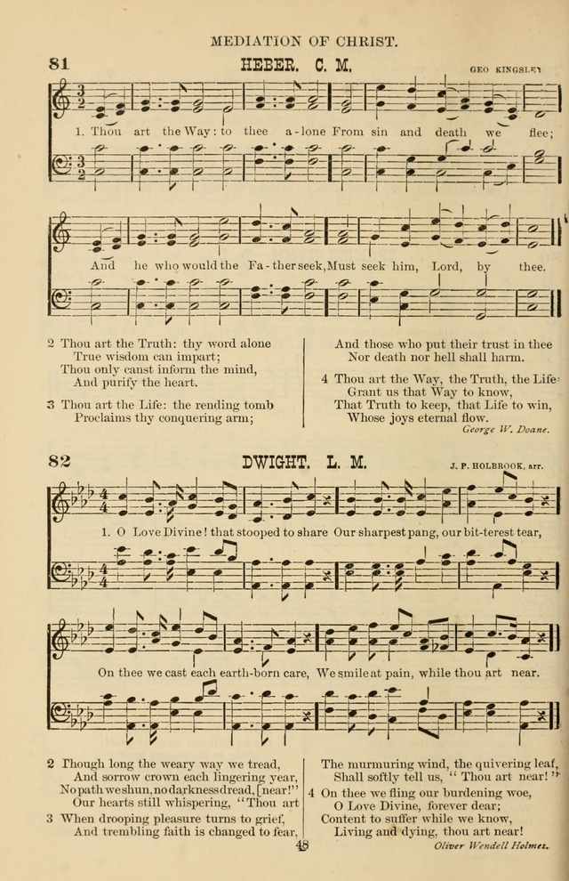 Hymn and Tune Book of the Methodist Episcopal Church, South (Round Note Ed.) page 48