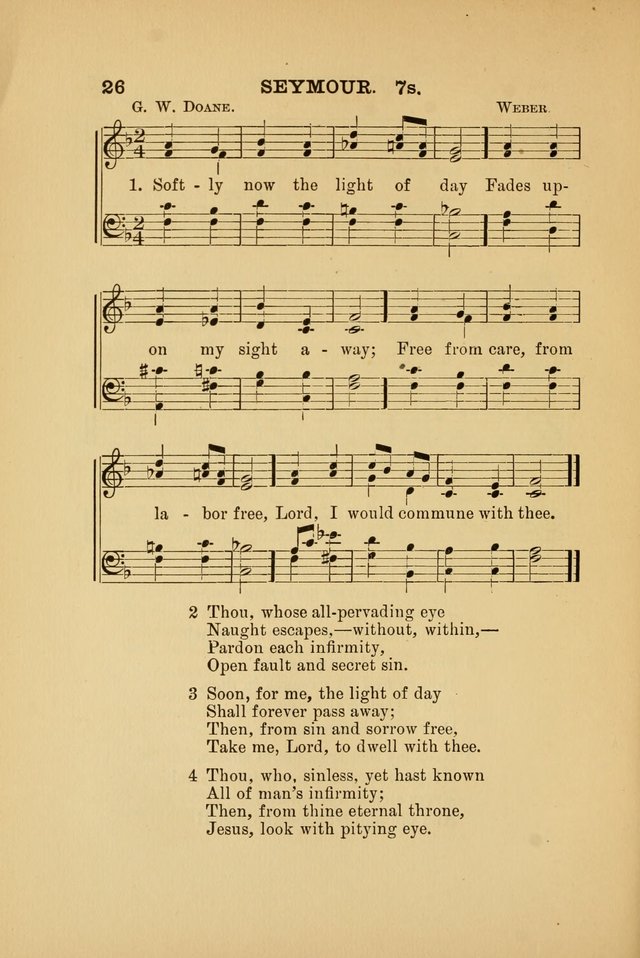 Hymn and Tune Book: for Schools and Colleges page 26